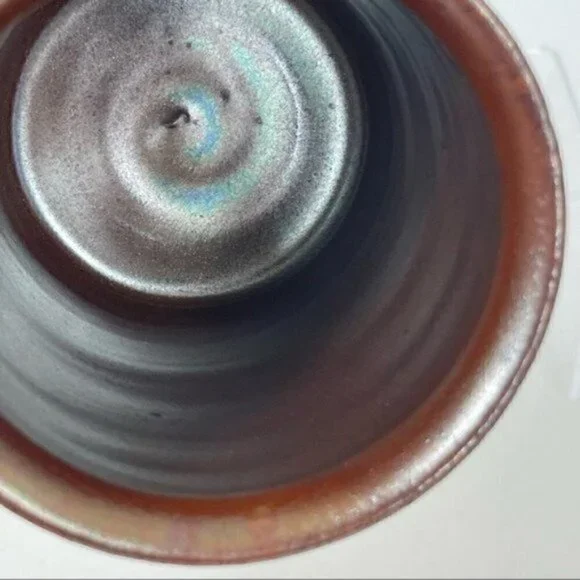 Studio Art Coffee Mug by Bruce Gholson of Bulldog Pottery Seagrove NC 12 ounces - Picture 11 of 13